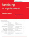 FORSCHUNG IM INGENIEURWESEN-ENGINEERING RESEARCH封面